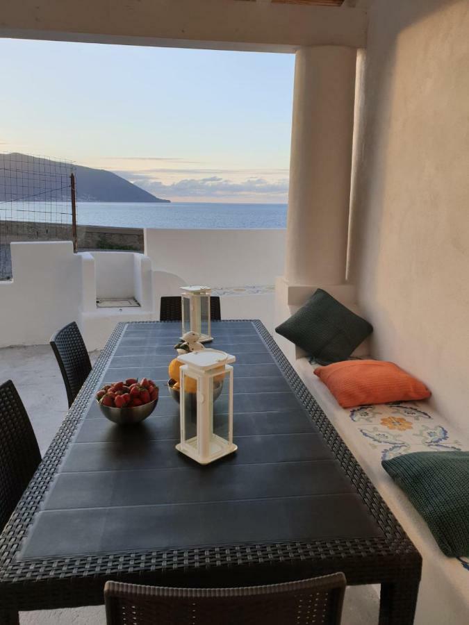 La Campanella Lipari Villa Acquacalda Buitenkant foto